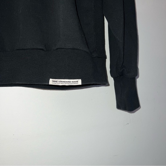 Nike Dri-Fit Black Sweater Shirt Crewneck Baseball Unisex STANDARD ISSUE - Picture 4 of 6